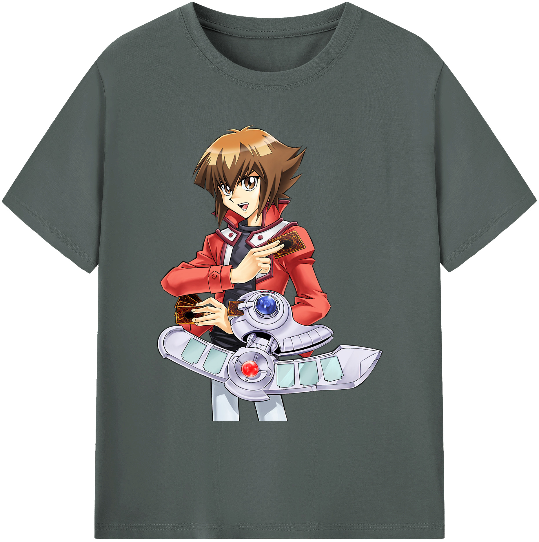 （画像用） 遊☆戯☆王 Yu-Gi-Oh! 綿100％ メンズ半袖Tシャツ｜肌触りやわらか＆通気性